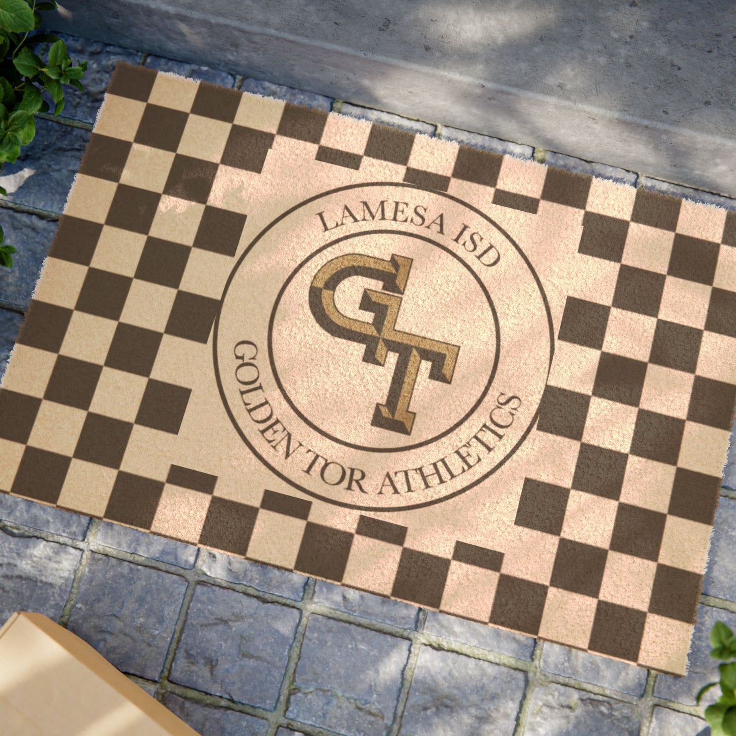 LAMESA Checkerboard Doormat