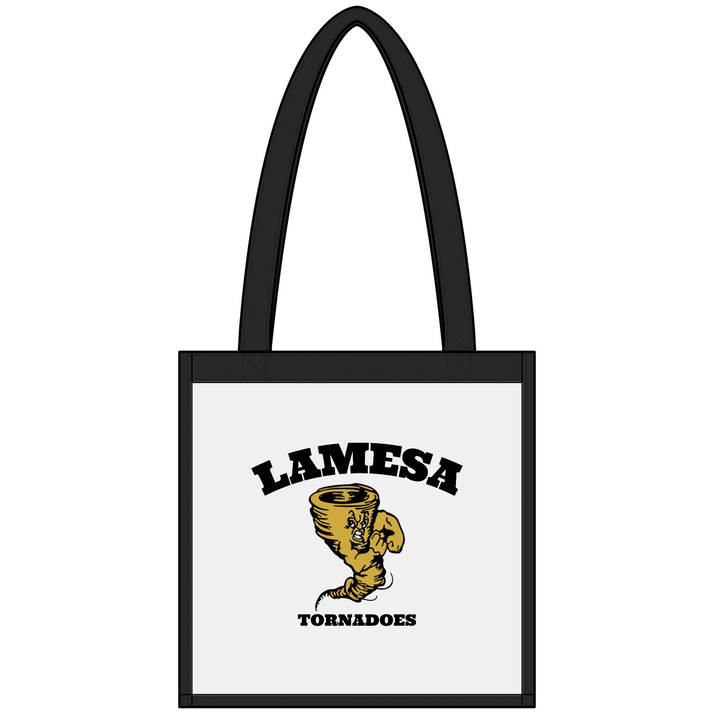 Custom Lamesa Tornados Game Day Clear Stadium Tote Bag