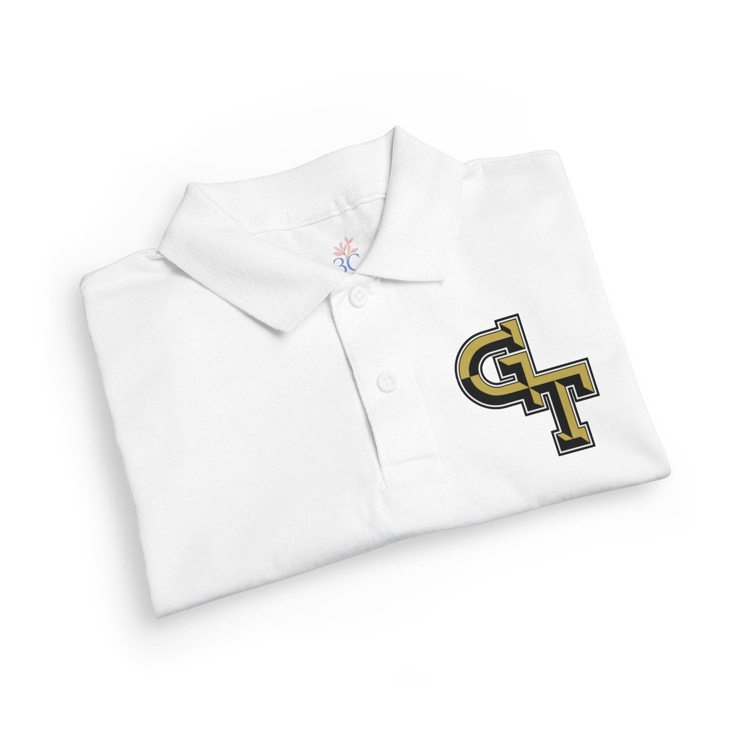 Youth Polo Shirt — Classic White DryBlend® Jersey