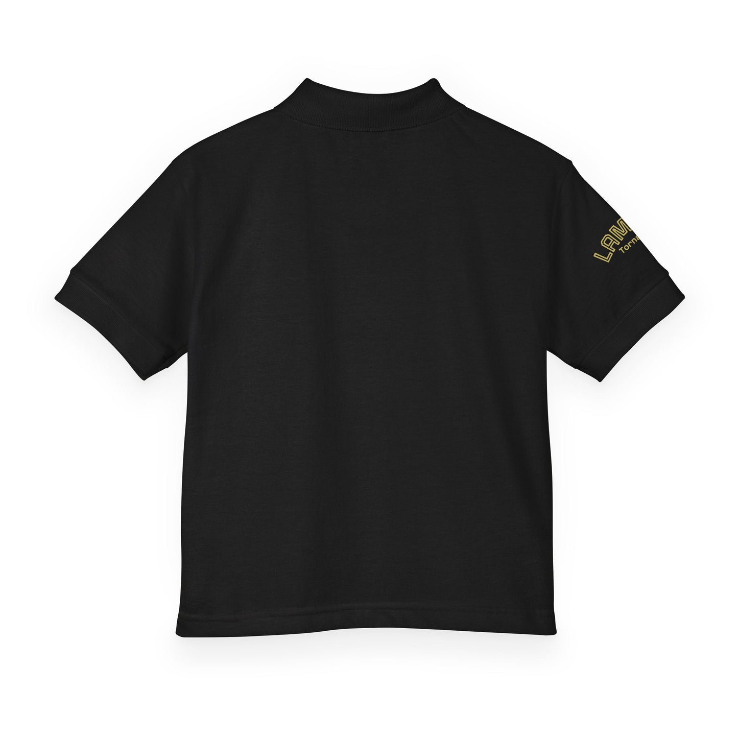 Youth Polo Shirt — Classic White DryBlend® Jersey