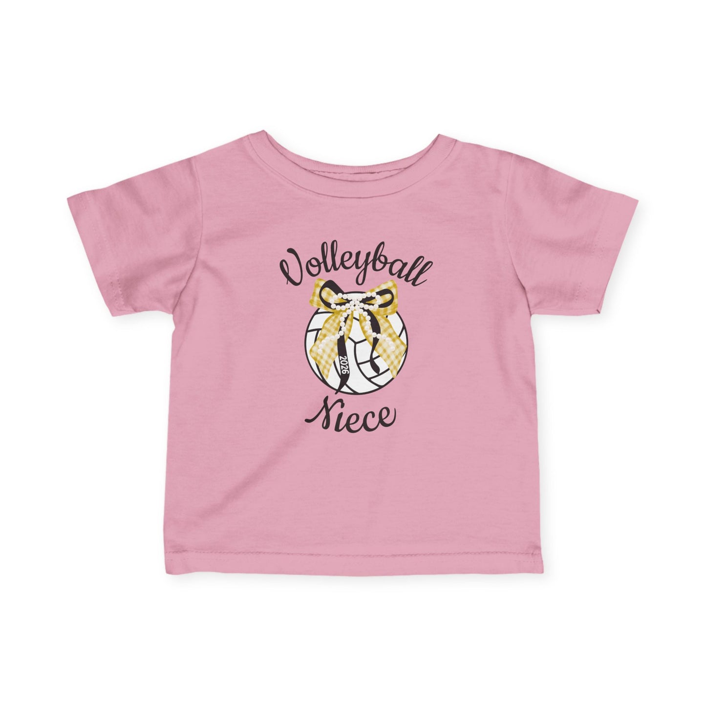 Infant Volleyball Niece Tee — Personalized Baby Volleyball Shirt