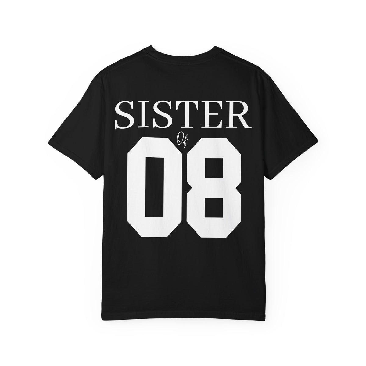 Football Mom T-Shirt — "I'll Always Be Your Biggest Fan" Player Number 08