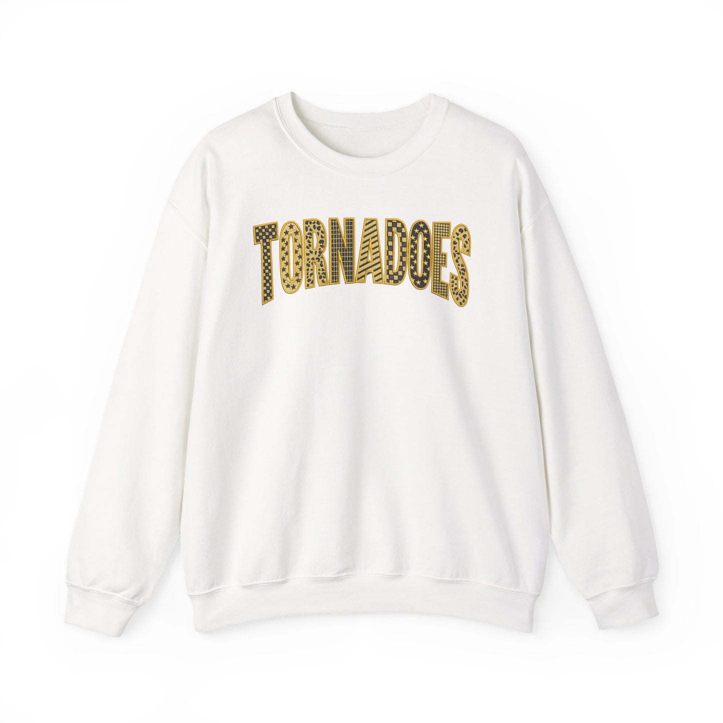Tornadoes Crewneck Sweatshirt - Leopard Print Team Logo