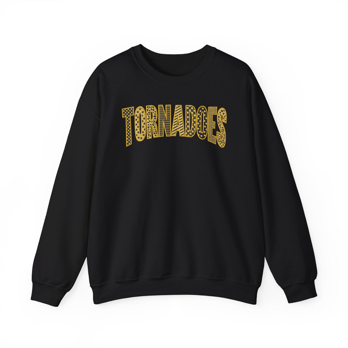 Tornadoes Crewneck Sweatshirt - Leopard Print Team Logo
