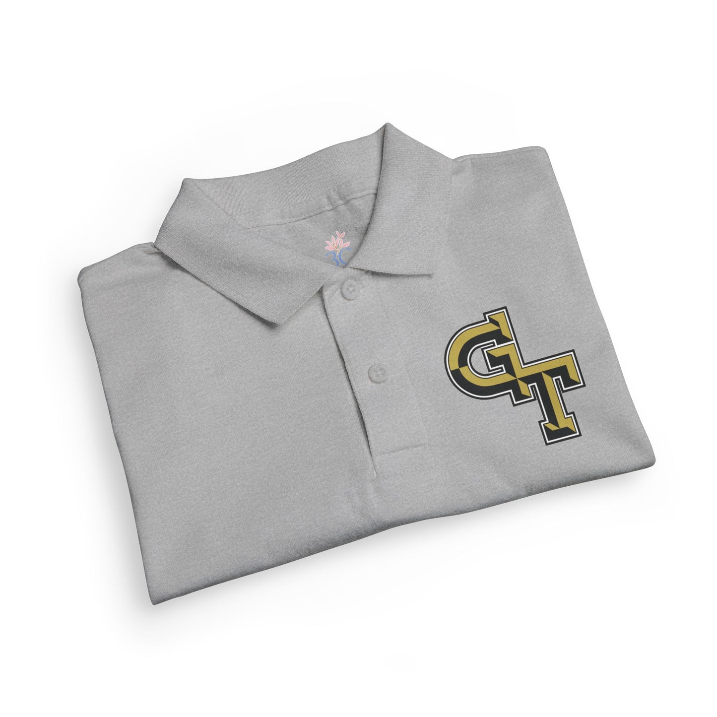 Youth Polo Shirt — Classic White DryBlend® Jersey
