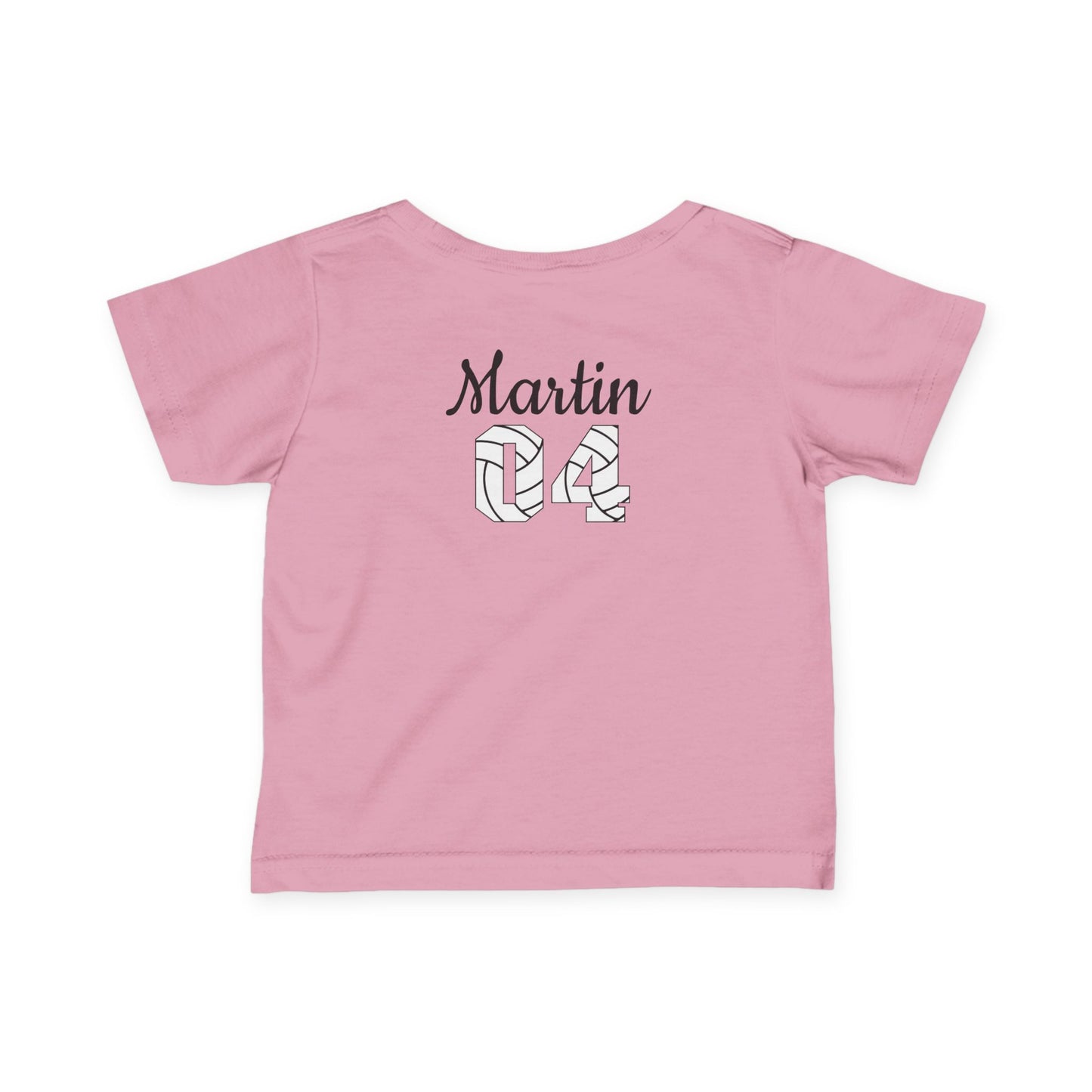 Infant Volleyball Niece Tee — Personalized Baby Volleyball Shirt