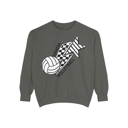 Lamesa Volleyball Checkerboard Star Sweatshirt