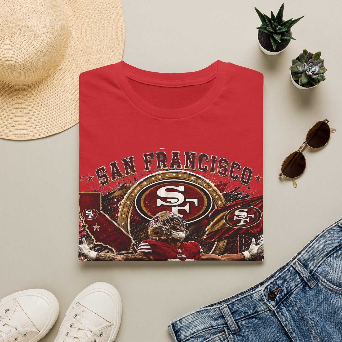 San Francisco 49ers Vintage Graphic T-Shirt
