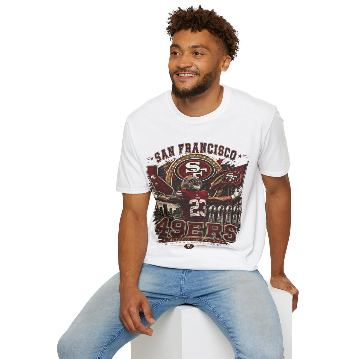 San Francisco 49ers Vintage Graphic T-Shirt